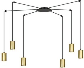 Emibig modern függeszték traker fekete arany emi526/6