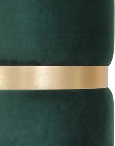 Ring puff - arany gyűrű - H56 - zöld bársony R