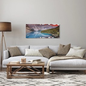 Kép - kanadai hegyi táj (120x50 cm)
