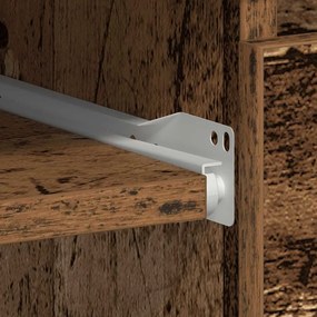 antik fa szerelt fa íróasztal 90x45x76 cm
