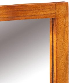 Sminktükör Honey Brown Tömör Akác Fából
