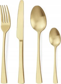 Bestdin Evőeszköz készlet 6 személy részére, 24 részes rozsdamentes acél evőeszköz készlet