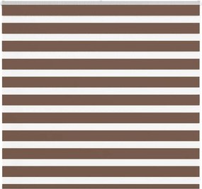 vidaXL zebrafüggönnyel barna szövetszélesség 155,9 cm poliészter