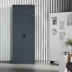 Moduláris felső szekrény EWA Compact 800 x 380 x 400 mm, antracit