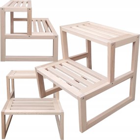 Létra Fa Pad Zsámoly Lépcső Rámpa Lépcső Lábtartó Szék