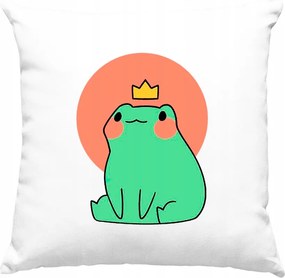 Béka párna mémes béka 3 fehér