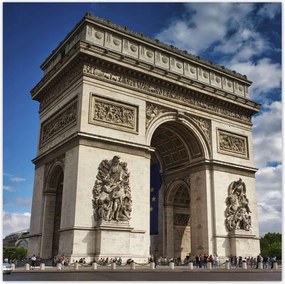 Poszterek 100x100 Diadalív Párizs