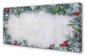 Canvas képek Hó kúp, ágak 100x50 cm
