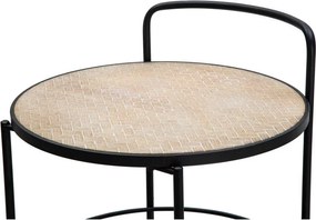 Fém gurulós zsúrkocsi 41,5x40 cm Arex – Mauro Ferretti