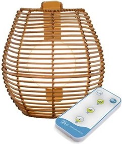 KING HOME LUMBOS025XXWLNW BOSSA Klasszikus Kültéri Fali Lámpa Világosbarna AA IP54