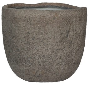 Pottery Pots Virágcserép Mt. Russell, szürke diorit, többféle méretben - Fazekas edények méret: XL - ⌀ 61, h. 52 cm