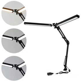 Fényerőszabályozható LED asztali lámpa TENUIX DUO LED/15W/230V 3000-6000K