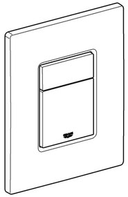 GROHE 38732DL0 - Öblítő nyomólap SKATE COSMOPOLITAN 156 × 197 mm rézszínű