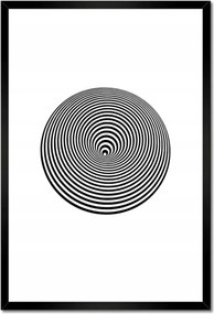 Poszterek keretben 40x60 Absztrakt fekete-fehér