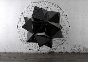 Fotótapéta absztrakt 3D tömbök geometria 208 x 146
