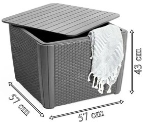 Luzon Plus műanyag kerti asztal