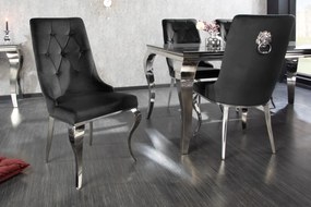 MODERN BAROCK LION luxus szék - fekete