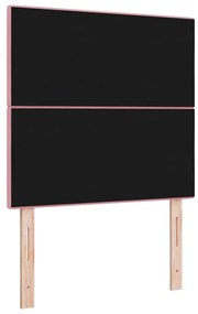 Fejtámla Gombos Rózsaszín 80 cm Bársony