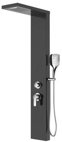 AREZZO design COLUMBIA zuhanypanel fekete AR-9137B