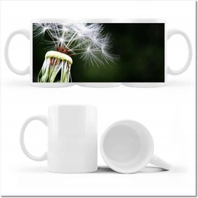 Nyomott mintás bögre Pitypang Virág Virágok