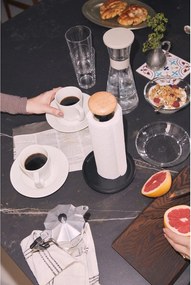 Fekete papírtörlő tartó ø 15 cm Paper Pal – Rosendahl