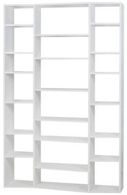 Fehér könyvespolc 144x224 cm Valsa – TemaHome