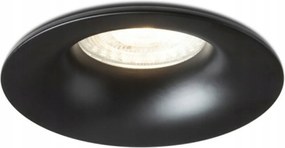 Süllyesztett lámpatest Rendl Isla fekete IP65 GU10 fürdőszoba 7W 230V