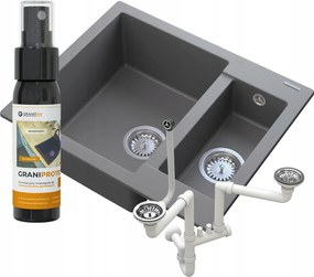 Mosogató Gránit Mosogató Másfél Kamrás 6 Szín