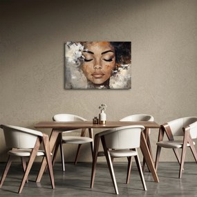Kép - Női portré (70x50 cm)