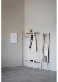 Natúr színű tölgyfa előszoba bútor Milford - Rowico