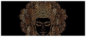 Arany Buddha képe (120x50 cm)