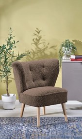 Mocca fotel sötétbarna