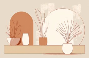 Poszter 86,4x56,8cm Növények kilátása