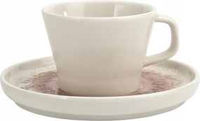 Porcelán csésze eszpresszóhoz 80 ml csészealj Sol