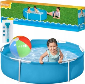 Kerti vázas medence Gyerekeknek Kert 152x38 cm 3in Labda Szett Bestway