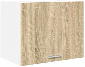 Függő szekrény Riga 2 pcs Sonoma tölgy és fehér 50 x 31 x 40 cm