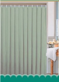 Aqualine zuhanyfüggöny 200x180 cm zöld 0201104 Z