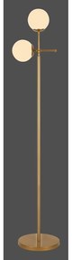 Kruva aranyszínű állólámpa, magasság 174 cm - Squid Lighting