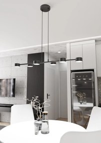 Emibig modern függeszték megara fekete emi1439/6
