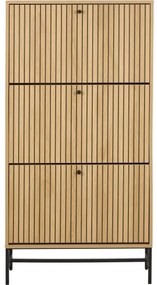 Olivia cipőtároló, tölgy színű