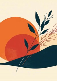 Poszter 21x29,7cm Alkonyat a csendben