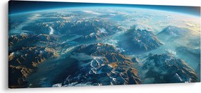 Kép - Kilátás az űrből (120x50 cm)