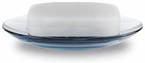 Kék műanyag szappantartó Droplet – Umbra