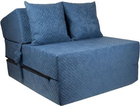 FI Strukturált összehajtható matrac - 200x15x70 cm Szín: Szürke