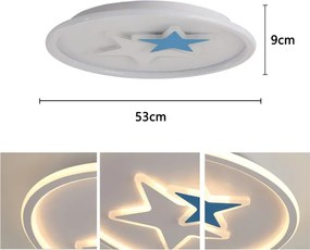 Brilagi - LED gyerek mennyezeti lámpa STARS LED/35W/230V átmérő 53 cm