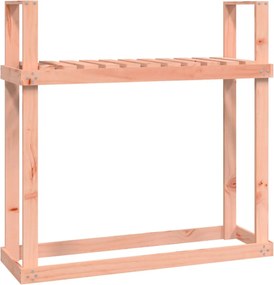 vidaXL tömör duglászfenyő tűzifatartó állvány 110x35x108,5 cm