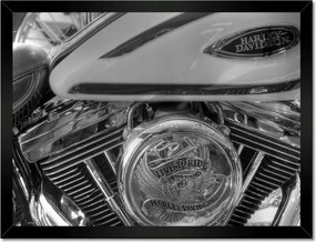 Poszterek keretben 40x30 Harley Davidson Motorkerékpár