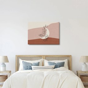 Kép - Boho levelek N⁰2 (70x50 cm)