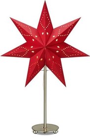 Markslöjd 705544 - Karácsonyi dekoráció SATURNUS 1xE14/25W/230V 35 cm piros