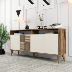 Milan 160 - Walnut, Cream